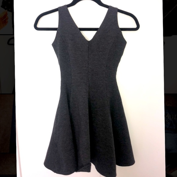 Grey A-Line Dress - Picture 1 of 2